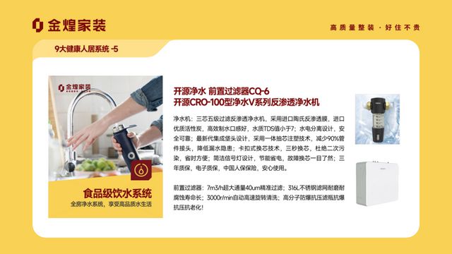 康人居系统赋能高品质住宅新时代EVO真人平台金煌家装九大健(图12)